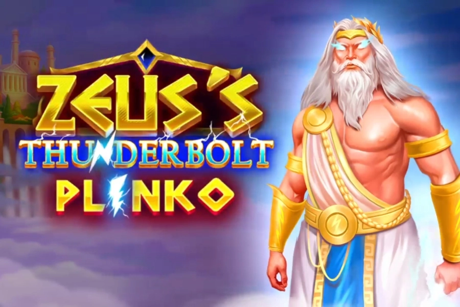 Zeus’s Thunderbolt Plinko slot by NetGaming - 94.03% RTP