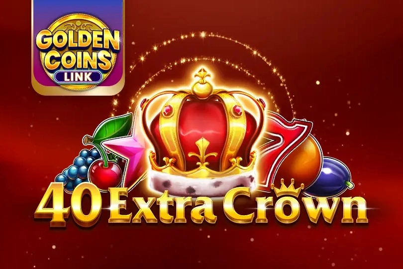 40 Extra Crown Golden Coins Link slot by Amusnet