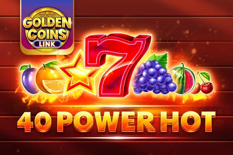 40 Power Hot Golden Coins Link slot by Amusnet - 95.5% RTP