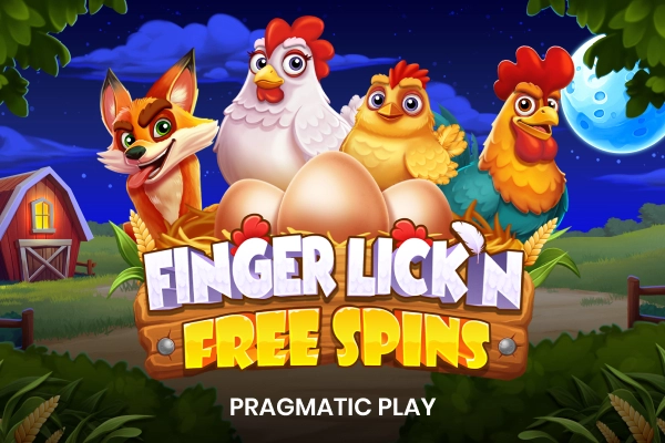 Finger Lick'n Free Spins slot by Pragmatic Play - 96.55% RTP