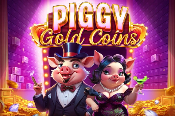 Piggy Gold Coins slot by Armadillo Studios