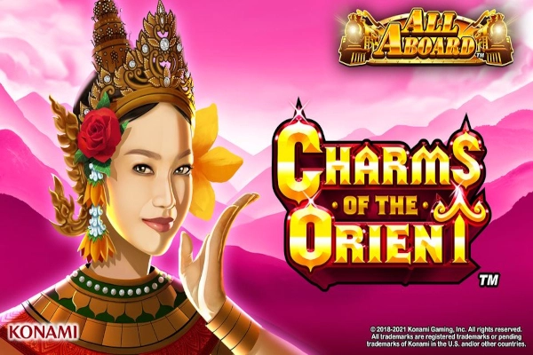 All Aboard Charms of the Orient slot by Konami