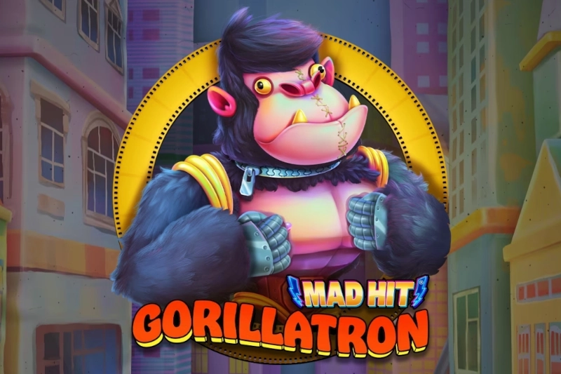 Mad Hit Gorillatron slot by RubyPlay - 96.33% RTP