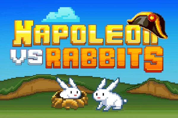 Napoleon vs Rabbits slot by Blue Guru Games