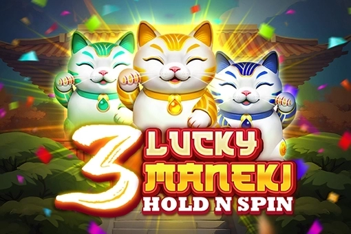 3 Lucky Maneki Hold N Spin slot by Wizard Games - 96.12% RTP
