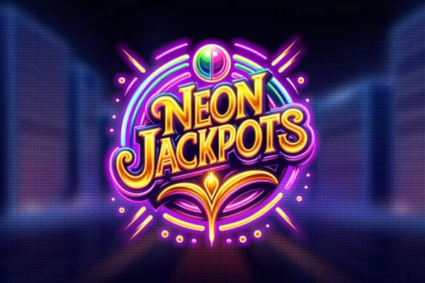 Neon Jackpots slot by Blue Tower Games