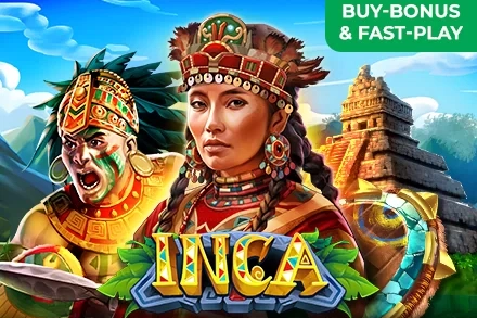 Inca slot by Eurasian Gaming - 95% RTP