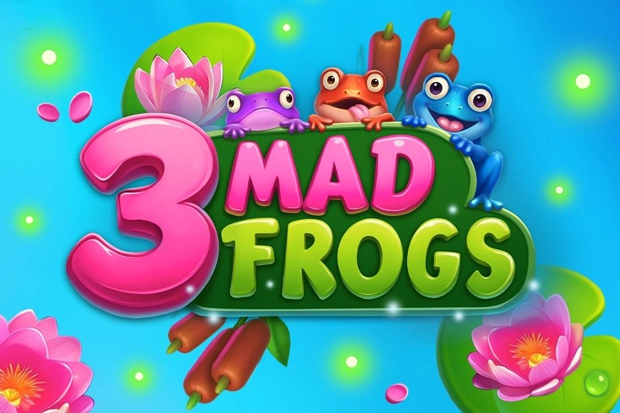 3 Mad Frogs slot by Iron Dog Studio