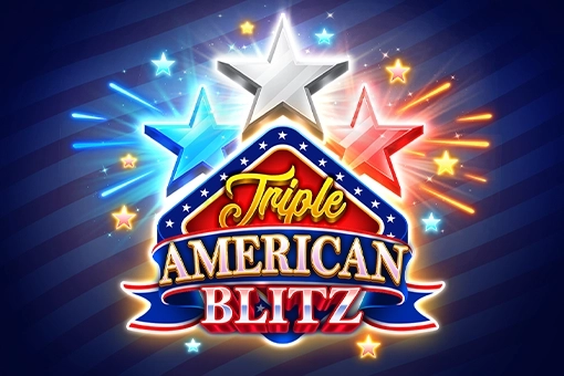 Triple American Blitz slot by Wizard Games