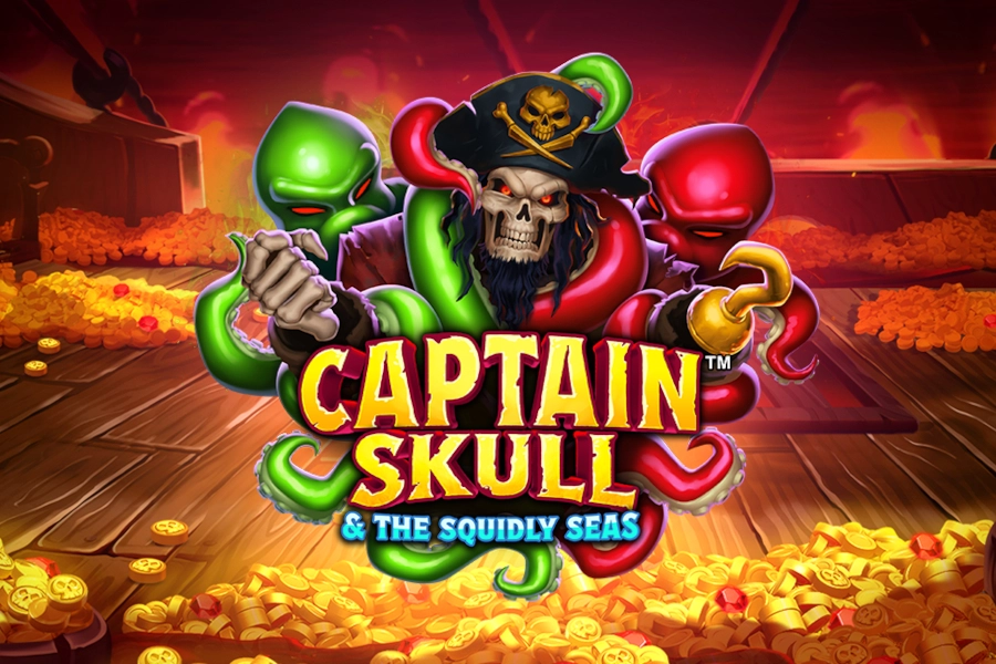 Captain Skull & The Squidly Seas slot by PearFiction