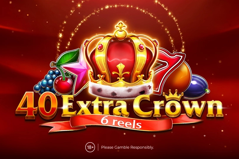 40 Extra Crown 6 Reels slot by Amusnet