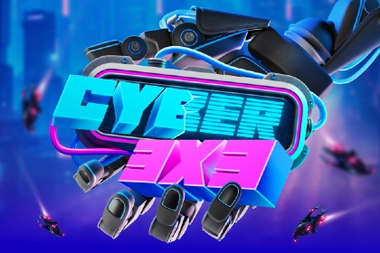 Cyber 3x3 slot by PoggiPlay - 96.3% RTP