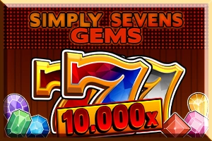 Simply Sevens Gems slot by Tiptop