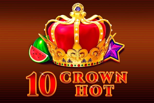 10 Crown Hot slot by EGT Digital - 95.98% RTP