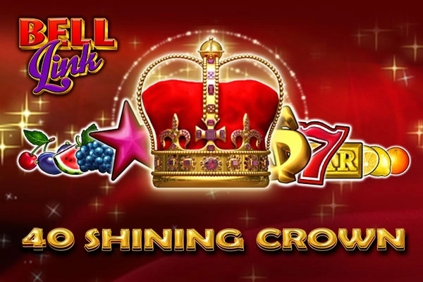 40 Shining Crown Bell Link slot by EGT Digital