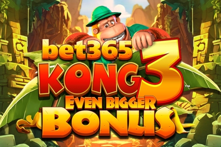 Bet365 Kong 3 Even Bigger Bonus slot by Blueprint Gaming
