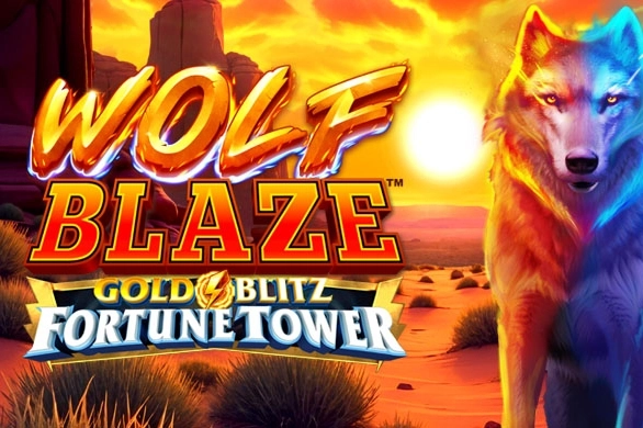 Wolf Blaze Gold Blitz Fortune Tower slot by Fortune Factory Studios