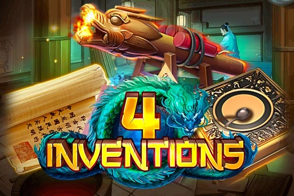 4 Inventions slot by Eurasian Gaming - 96% RTP