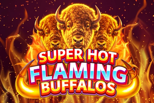 Super Hot Flaming Buffalos slot by Spinberry