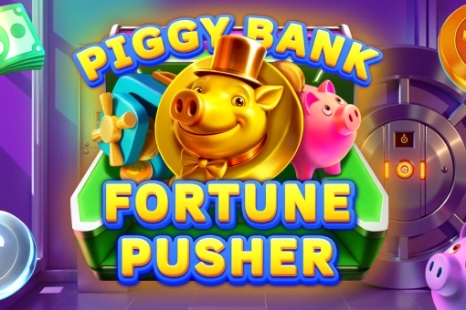 Piggy Bank Fortune Pusher slot by Spinberry