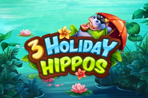 3 Holiday Hippos slot by Apparat Gaming
