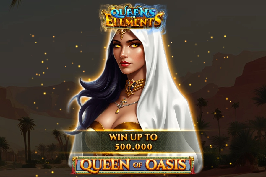 Queen of Oasis slot by Spinomenal