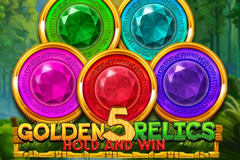 5 Golden Relics: Hold & Win slot by OctoPlay