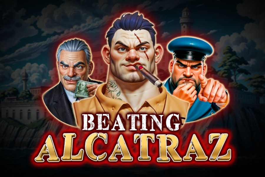 Beating Alcatraz slot by Red Rake Gaming