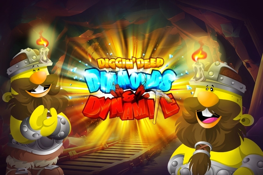Diggin' Deep: Diamonds & Dynamite slot by Rival