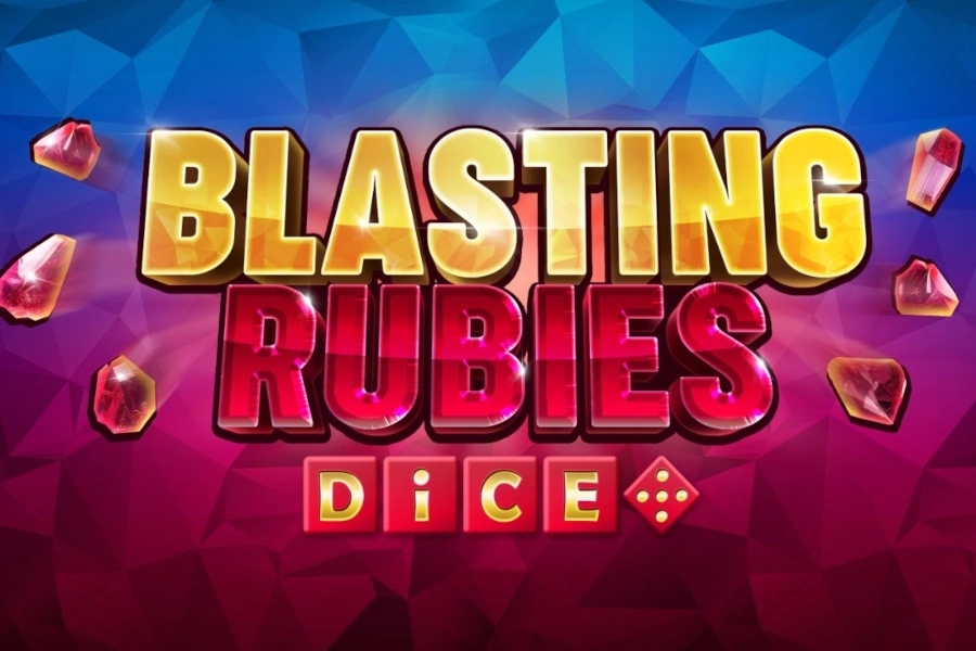 Blasting Rubies Dice slot by BF Games