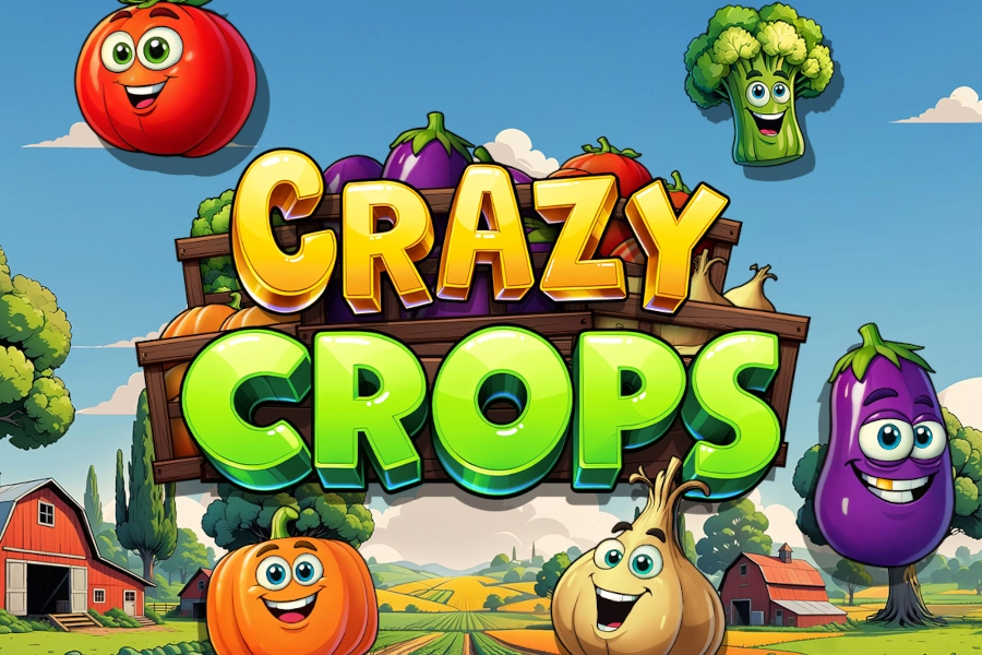 Crazy Crops slot by Slotmill
