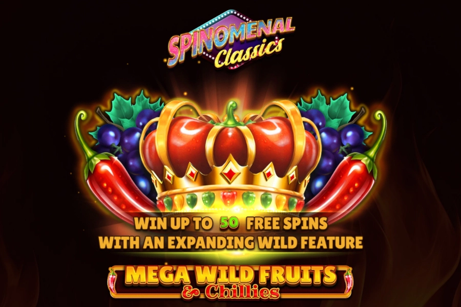 Mega Wild Fruits & Chillies slot by Spinomenal