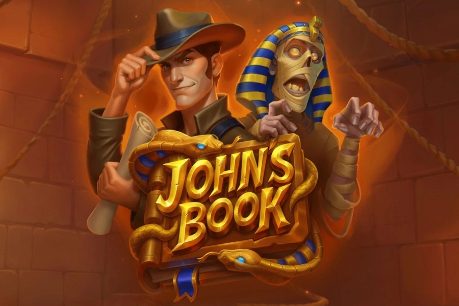 John's Book slot by ElaGames