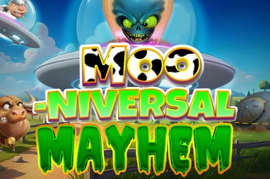 Moo-Niversal Mayhem slot by Genii
