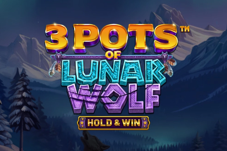 3 Pots of Lunar Wolf slot by Betsoft
