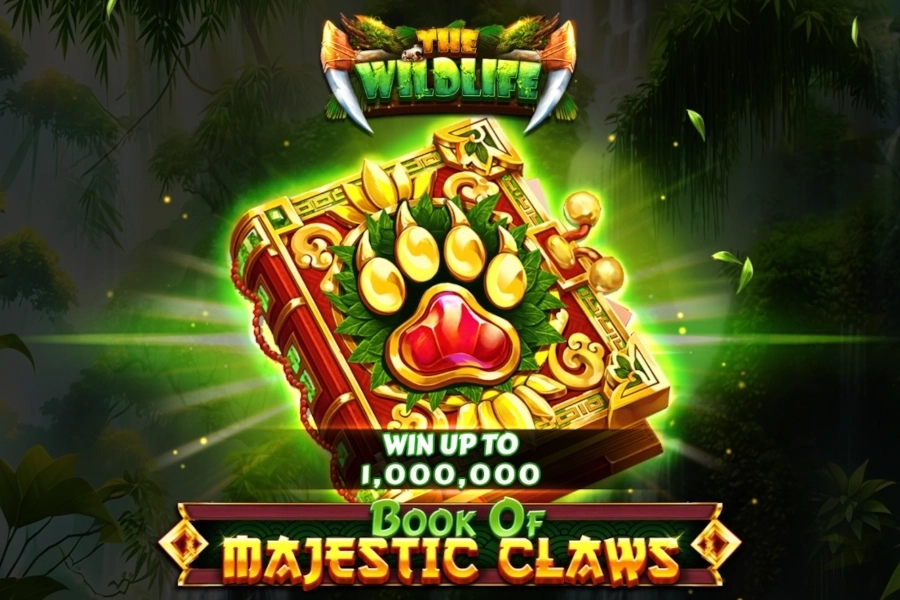 Book of Majestic Claws slot by Spinomenal
