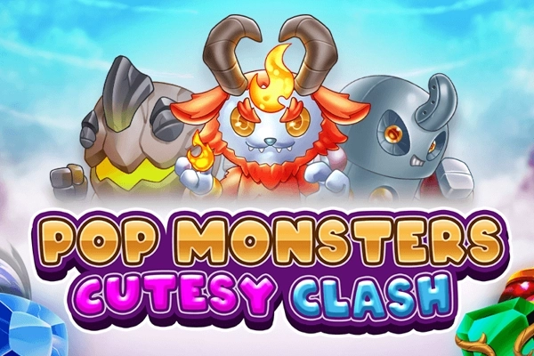 Pop Monsters: Cutesy Clash slot by Pinoy Bet Games