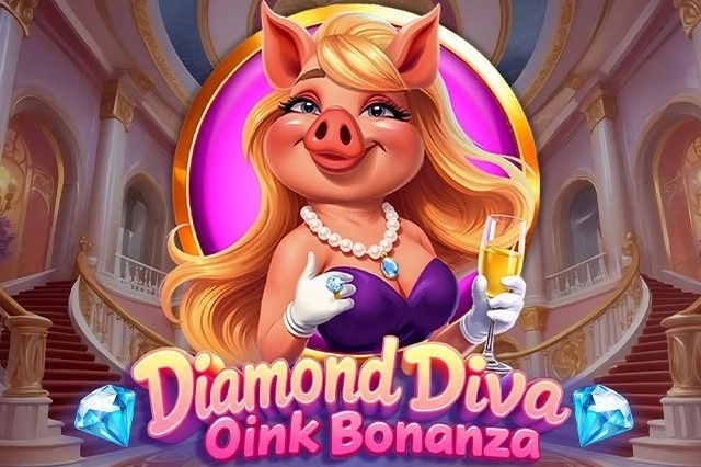 Diamond Diva Oink Bonanza slot by Microgaming