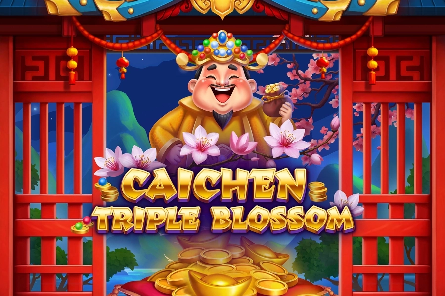 Caichen Triple Blossom slot by Flamingocatz
