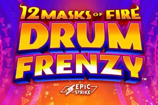 12 Masks of Fire Drum Frenzy slot by Gameburger Studios