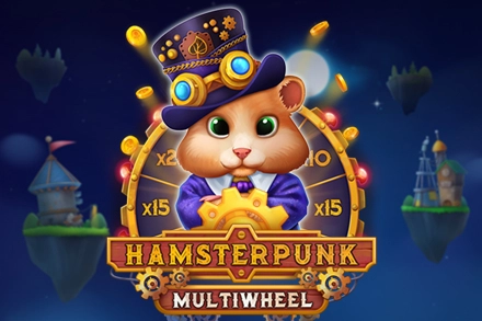 Hamsterpunk Multiwheel slot by Riddec Games - 96% RTP