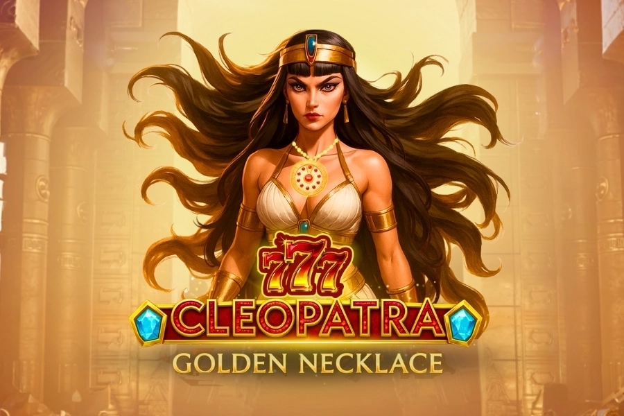 Cleopatra Golden Necklace slot by GameTimeTec