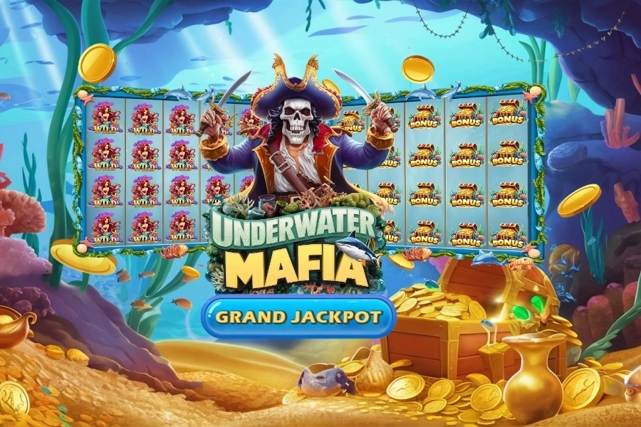 Underwater Mafia slot by GameTimeTec