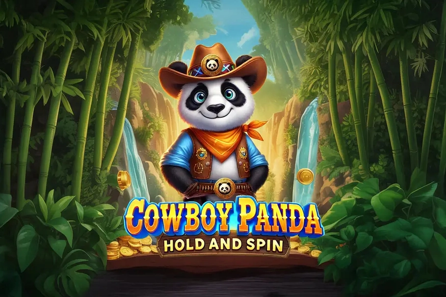 Cowboy Panda slot by GameTimeTec