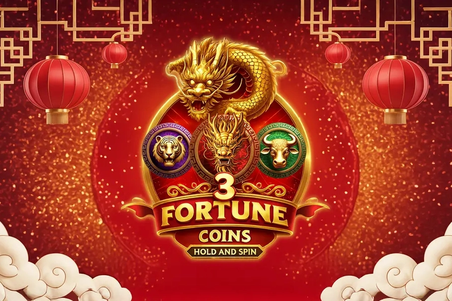 3 Fortune Coins slot by GameTimeTec
