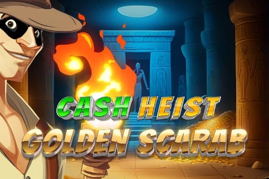 Cash Heist Golden Scarab slot by Genii