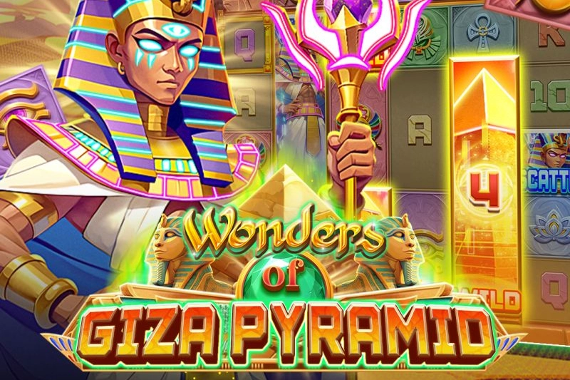 Wonders of Giza Pyramid slot by Live22