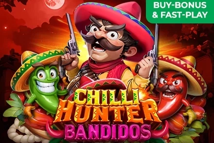 Chilli Hunter Bandidos slot by Eurasian Gaming