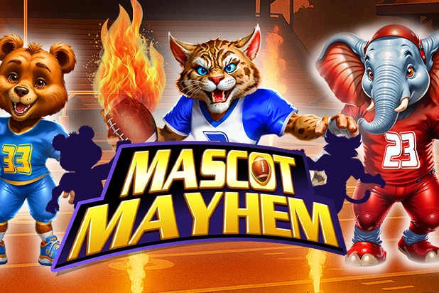 Mascot Mayhem slot by Arrow's Edge