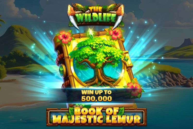 Book of Majestic Lemur slot by Spinomenal